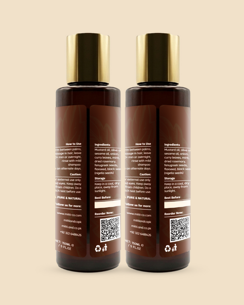 Bundle 1: Organic Hair Growth Oil