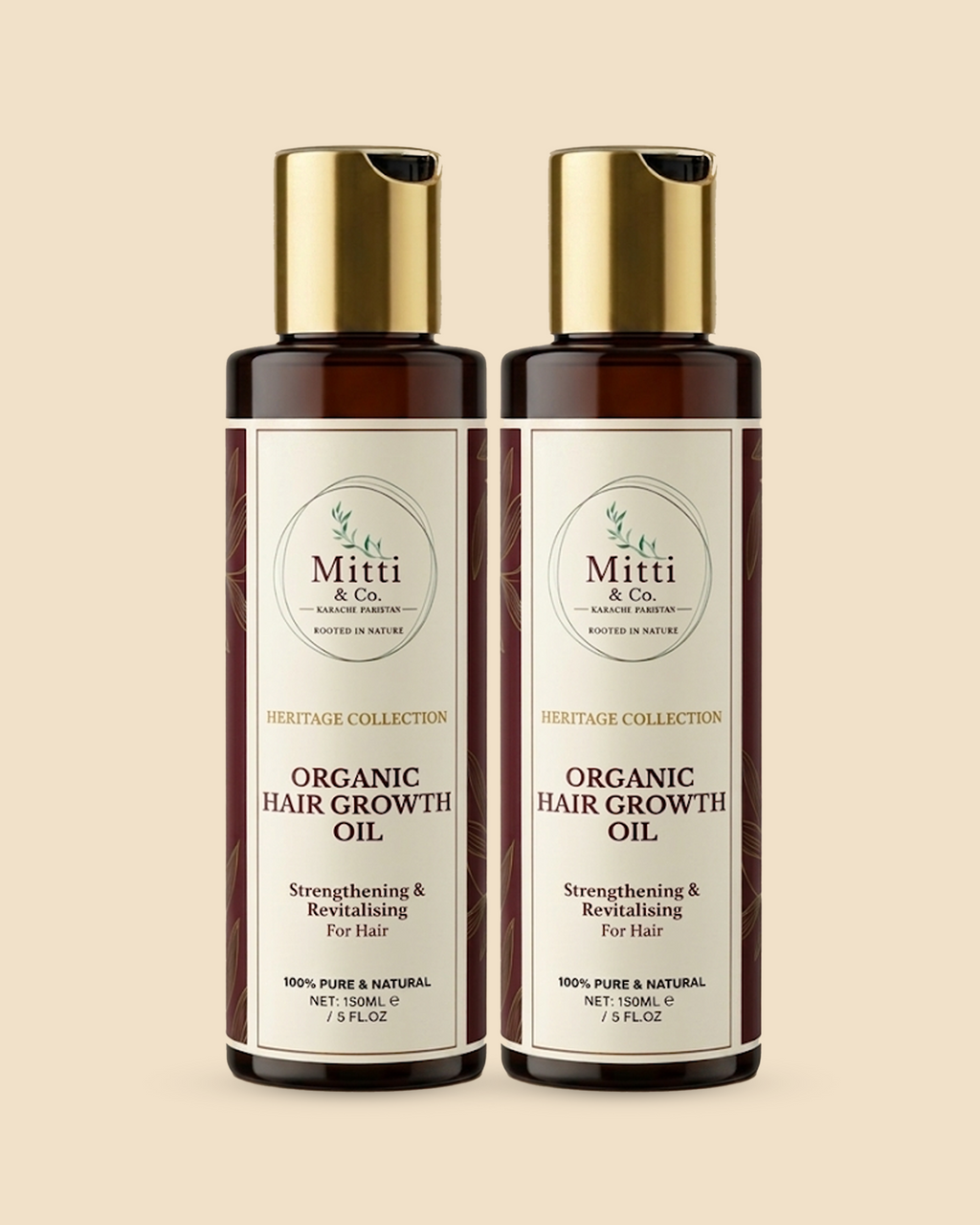 Bundle 1: Organic Hair Growth Oil